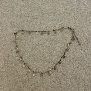 Gold star necklace!!